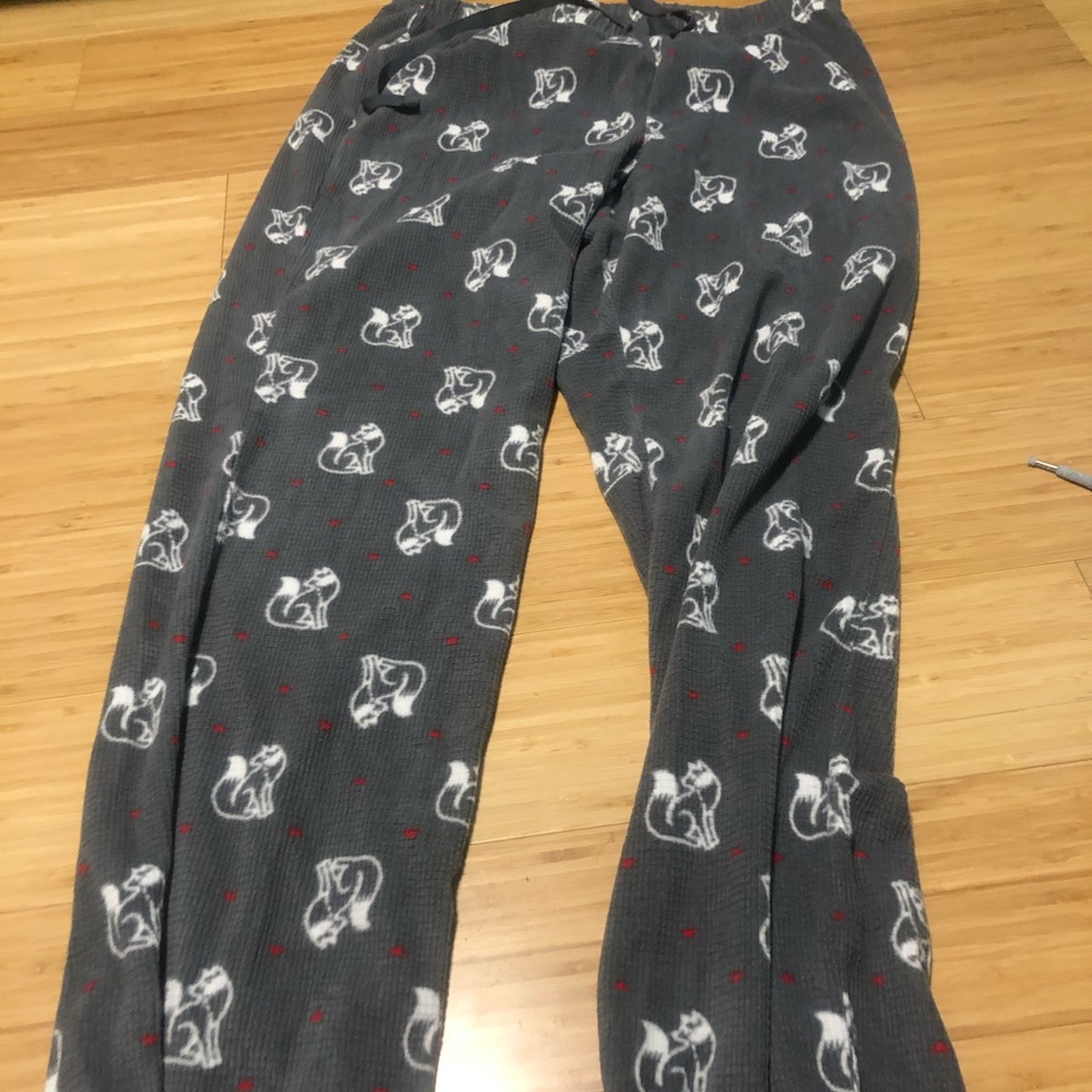 Fuzzy pants